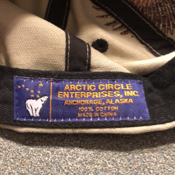 NWOT ARTIC CIRCLE ANCHORAGE ALASKA CAP - Picture 3 of 4
